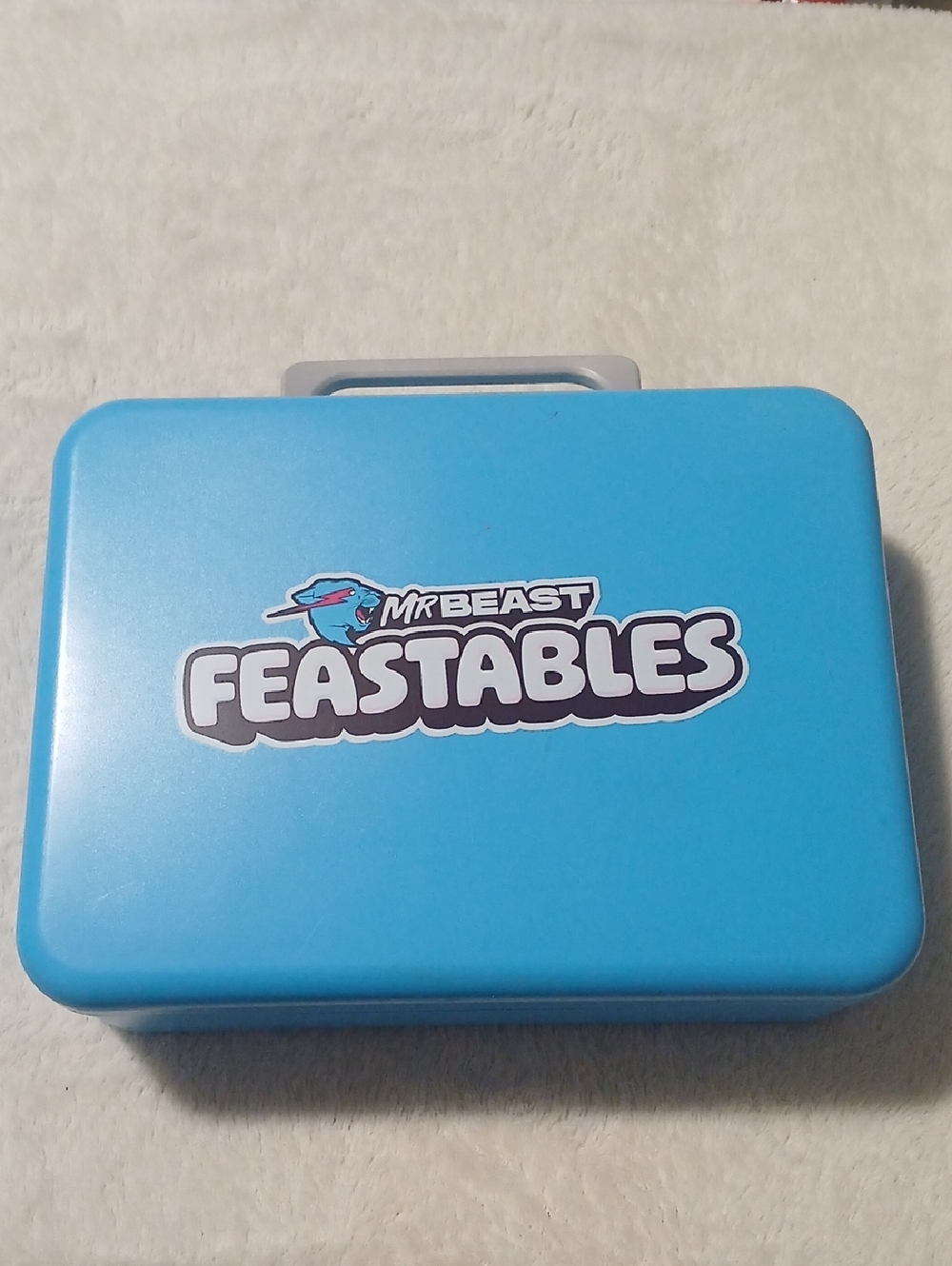 Feastables Blue Portable Carry Case